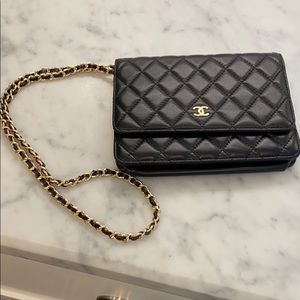 Faux Channel crossbody